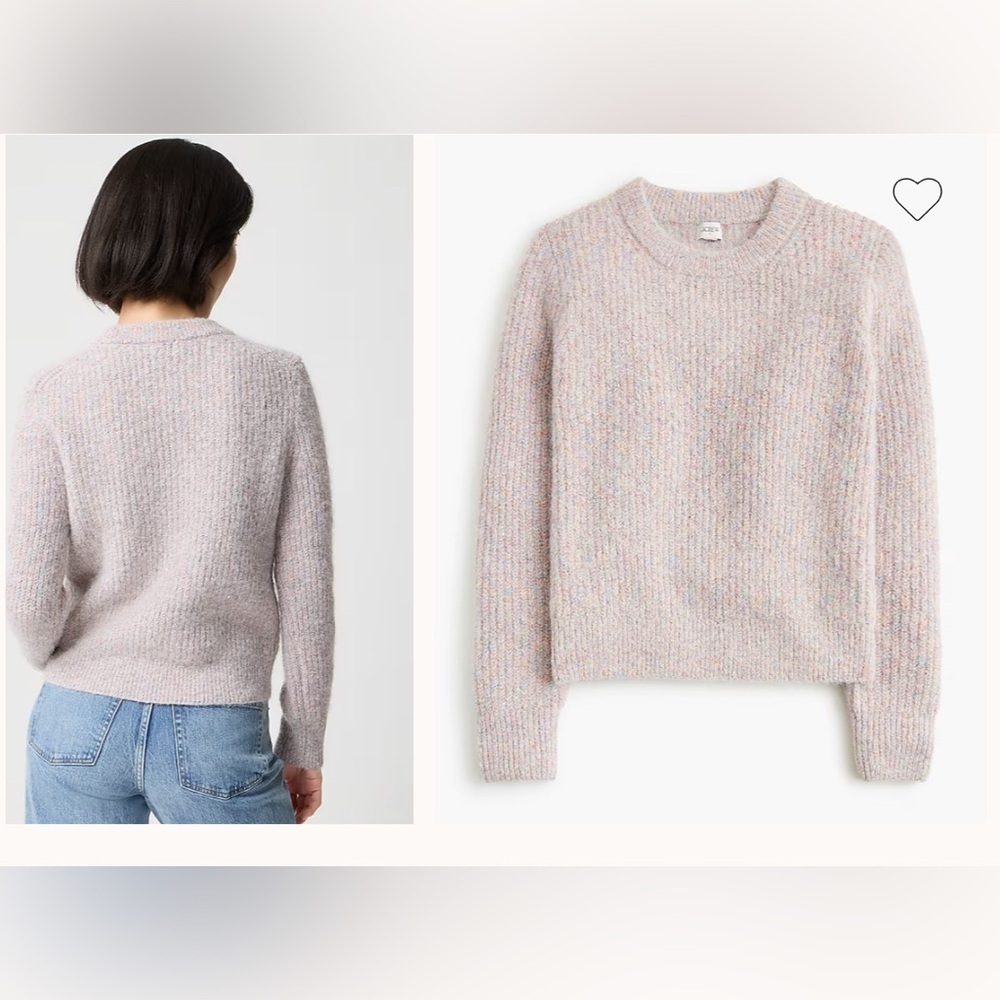 J. Crew Women's Crew Neck wool Sweater - Picture 2 of 6